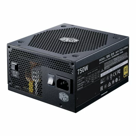 SURSA COOLER MASTER  750W (real), V750 Gold V2, silent FDB fan 135mm, 80 Plus Gold, 4x PCI-E (6+2), 12x S-ATA, modulara &quot;MPY-750V-AFBAG-EU&quot;