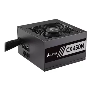 SURSA CORSAIR CX450M, 450 W, semi-modulara, ATX 12V V2.4, fan 120 mm x 1, 80 Plus Bronze, &quot;CP-9020101-EU&quot;