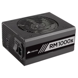 SURSA CORSAIR RM1000x, 1000 W, modulara, ATX 12V V2.4, fan 135 mm x 1, 80 Plus Gold, &quot;CP-9020094-EU&quot;