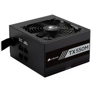 SURSA CORSAIR TX550M, 550 W, semi-modulara, ATX 12V V2.4, fan 120 mm x 1, 80 Plus Gold, &quot;CP-9020133-EU&quot;