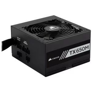 SURSA CORSAIR TX-M Series, 650 W, ATX 12V V2.4, fan 120 mm x 1, 80 Plus Gold, &quot;CP-9020132&quot;