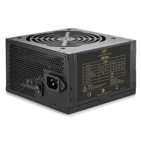 SURSA DeepCool 450W (real), fan 120mm PWM, CircuitShield# - protectii OVP/UVP/SCP/OPP, 1x PCI-E (6+2), 4x S-ATA &quot;DE600 V2&quot;