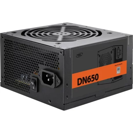 SURSA DeepCool 650W (real), 120mm silent fan, 80 PLUS &amp;amp; max 85% eficienta, 4x PCI-E (6+2), 5x S-ATA &quot;DN650&quot;