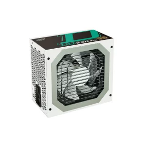 SURSA DeepCool 750W (real), modulara, fan 120mm PWM, 80 Plus Gold, 87~90% eficienta, 4x PCI-E (6+2),  8x S-ATA &quot;DQ750-M V2 WHITE&quot;