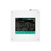 SURSA DeepCool 750W (real), modulara, fan 120mm PWM, 80 Plus Gold, 87~90% eficienta, 4x PCI-E (6+2),  8x S-ATA &quot;DQ750-M V2 WHITE&quot;