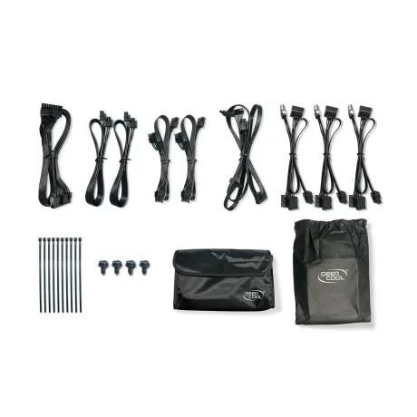 SURSA DeepCool 850W (real), modulara, fan 120mm PWM, 80 Plus Gold, 87~90% eficienta, 4x PCI-E (6+2), 10x S-ATA &quot;DQ850-M V2&quot;
