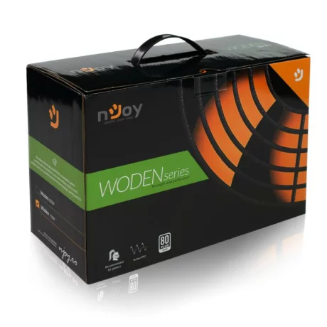 SURSA NJOY , 750 W, ATX 12V V2.3, fan 140 mm x 1, 80 PLUS Gold - compatibila, &quot;PWPS-075A04W-BU01B&quot;