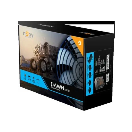 SURSA NJOY DAWN 550, 550 W, ATX 12V V2.3, fan 140 mm x 1, 80 PLUS Bronze - compatibila, &quot;PSAT5055A40CNCO01B&quot;