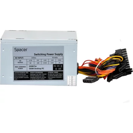 SURSA SPACER 500 (250W for 500W Desktop PC) &quot;SPS-ATX-500&quot;