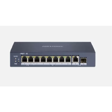 SWITCH 8PORTURI 2XHIPOE 6XPOE UNMANAGED