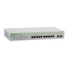 SWITCH ALLIED TELESIS, GS950/10PS, porturi Gigabit x 10, SFP x 2, managed, rackabil, carcasa metalica, &quot;AT-GS950/10PS-50&quot;