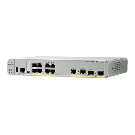 SWITCH CISCO, Catalyst 3560CX-8PC-S, porturi Gigabit x 8, SFP x 2, managed, rackabil, carcasa metalica, &quot;WS-C3560CX-8PC-S&quot;