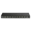 SWITCH D-LINK 16 porturi Gigabit. carcasa metalica, &quot;DGS-1016S&quot; (include timbru verde 1.5 lei)