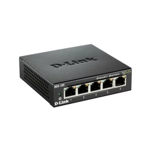 SWITCH D-LINK  5 porturi Gigabit. carcasa metalica, &quot;DGS-105&quot; (include timbru verde 1.5 lei)