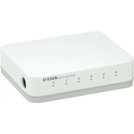 SWITCH D-LINK  5 porturi Gigabit, carcasa plastic, &quot;GO-SW-5G&quot; (include timbru verde 1.5 lei)