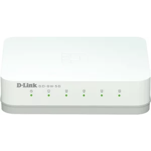 SWITCH D-LINK  5 porturi Gigabit, carcasa plastic, &quot;GO-SW-5G&quot; (include timbru verde 1.5 lei)