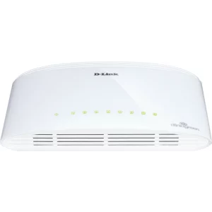 SWITCH D-LINK  8 porturi Gigabit, carcasa plastic. &quot;DGS-1008D&quot;/45503414 (include timbru verde 1.5 lei)