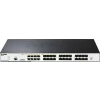 SWITCH D-LINK L2 cu management 16 porturi SFP + 8 porturi Combo SFP, carcasa metalica, rackabil, &quot;DGS-3120-24SC&quot;(include timbru verde 1.5 lei)