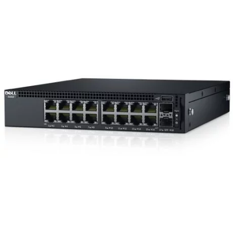 SWITCH DELL, X1018, porturi Gigabit x 8, SFP+ x 2, managed, rackabil da, carcasa metalica, &quot;DNX1018&quot;