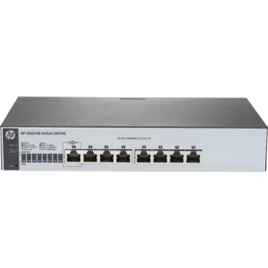 SWITCH HP, HPE OfficeConnect 1820, porturi Gigabit x 8, managed, rackabil, carcasa metalica, &quot;J9979A&quot;