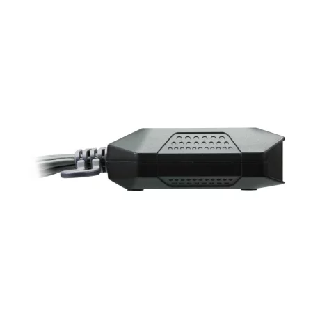 SWITCH KVM ATEN control 2 PC la 1 KVM, 4K resolution, button port selector, conector tip USB (T) x 2 | HDMI (T) x 2, 2 x 3.5mm Audio Jack Male &quot;CS22H-AT&quot;