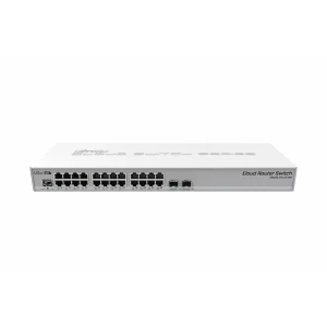 SWITCH MIKROTIK, CRS326-24G-2S+RM, porturi Gigabit x 24, SFP+ x 2, managed, rackabil, carcasa metalica, &quot;CRS326-24G-2S+RM&quot;