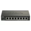 SWITCH PoE D-LINK Smart  8 porturi  Gigabit (8 PoE)  IEEE 802.3af, carcasa metalica, &quot;DGS-1100-08PV2&quot; (include timbru verde 1.5 lei)