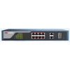 SWITCH PoE HIKVISION,  port 10/100 x 8 | Gigabit x 2, SFP SFP x 2, managed, rackabil, carcasa metalica, &quot;DS-3E1310P-E&quot;