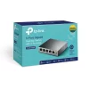 SWITCH PoE TP-LINK  5 porturi Gigabit (4 PoE), IEEE 802.3af, carcasa metalica &quot;TL-SG1005P&quot; (include timbru verde 1.5 lei)