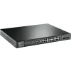 SWITCH PoE TP-LINK L2+ cu management 24 porturi Gigabit (24 PoE+) + 4 sloturi SFP, IEEE 802.3at/af, carcasa metalica, rackabil &quot;T2600G-28MPS(TL-SG3424P)&quot; (include timbru verde 1.5 lei)