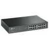 SWITCH PoE TP-LINK  SMART 16 porturi Gigabit (8 PoE+), IEEE 802.3af/at, carcasa metalica, rackabil &quot;TL-SG1016PE&quot; (include timbru verde 1.5 lei)