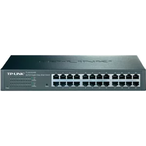 SWITCH TP-LINK 24 porturi Gigabit, carcasa metalica, rackabil &quot;TL-SG1024DE&quot; (include timbru verde 1.5 lei)