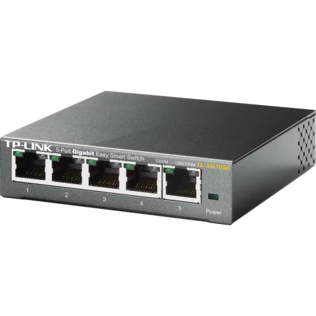 SWITCH TP-LINK  5 porturi Gigabit. carcasa metalica TL-SG105E