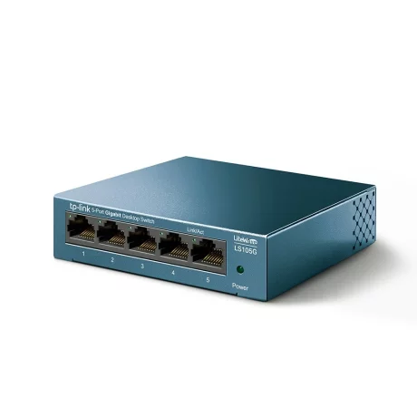 SWITCH TP-LINK  5 porturi Gigabit LiteWave carcasa metalica LS105G