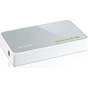 SWITCH TP-LINK  8 porturi 10/100Mbps, carcasa plastic TL-SF1008D (include timbru verde 1.5 lei)