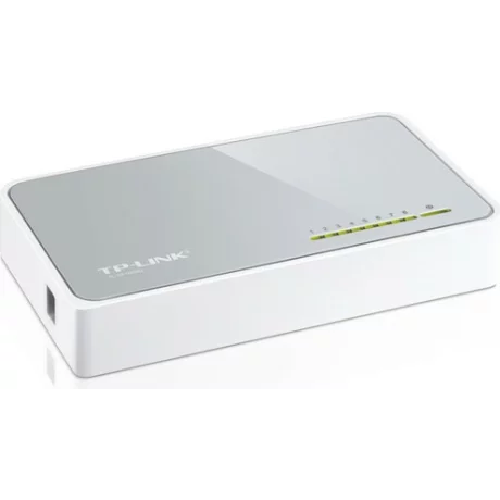 SWITCH TP-LINK  8 porturi 10/100Mbps, carcasa plastic TL-SF1008D (include timbru verde 1.5 lei)