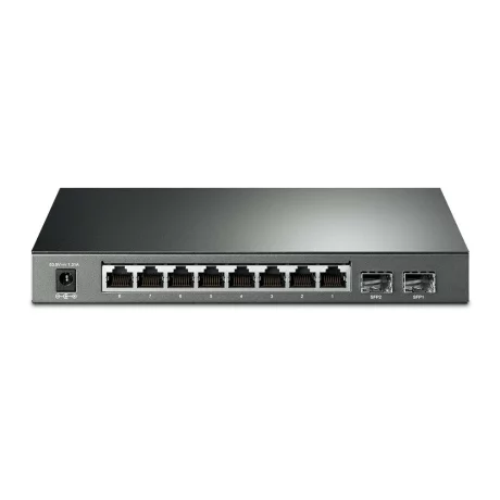 SWITCH TP-LINK  8 porturi Gigabit, 8 x POE+ 58W total power, 2 x SFP, carcasa metal &quot;TL-SG2210P&quot; (include timbru verde 1.5 lei)