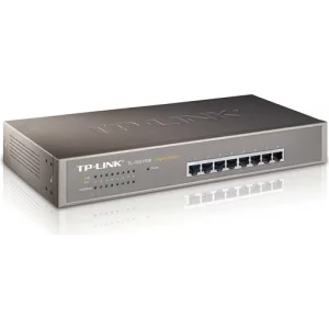 SWITCH TP-LINK  8 porturi Gigabit. carcasa metalica, rackabil &quot;TL-SG1008&quot; (include timbru verde 1.5 lei)