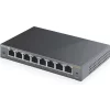 SWITCH TP-LINK  8 porturi Gigabit. carcasa metalica &quot;TL-SG108E&quot; (include timbru verde 1.5 lei)