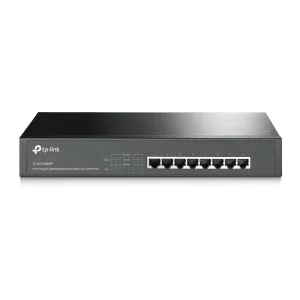 SWITCH TP-LINK POE  8 porturi Gigabit (8 PoE), IEEE 802.3af, carcasa metalica &quot;TL-SG1008MP&quot; (include timbru verde 1.5 lei)