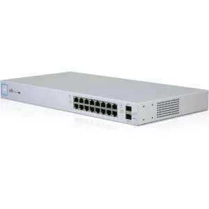 SWITCH PoE UBIQUITI, &quot;UNIFI SWITCH 16&quot;port Gigabit x 16, SFP SFP x 2, managed, rackabil, carcasa metalica, &quot;US-16-150W&quot;