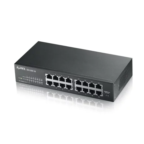 SWITCH ZYXEL, GS1100-16, porturi Gigabit x 16, managed, rackabil, carcasa metalica, &quot;GS1100-16-EU0101F&quot;