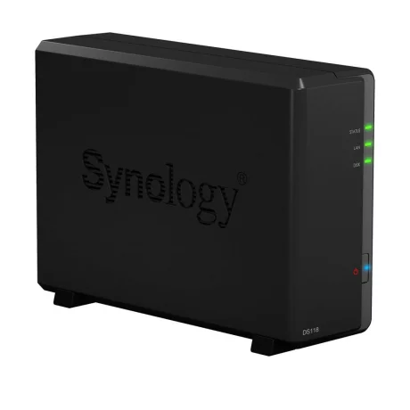 NAS SYNOLOGY, tower, HDD x 1, capacitate maxima 16 TB, memorie RAM 1 GB, RJ-45 (Gigabit), porturi USB 3.0 x 2, &quot;DS118&quot;