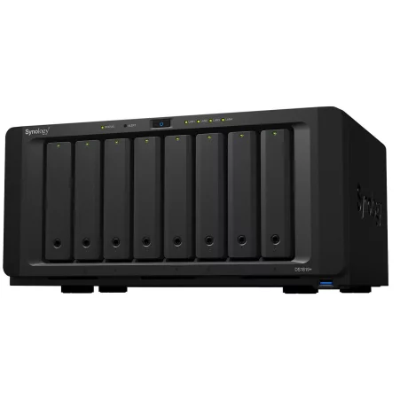 NAS SYNOLOGY, desktop, HDD x 8, capacitate maxima 128 TB, memorie RAM 4 GB, RJ-45 (Gigabit) x 4, porturi PCI-E3.0x8 | USB 3.0 x 4 | eSATA x 2, &quot;DS1819+&quot;