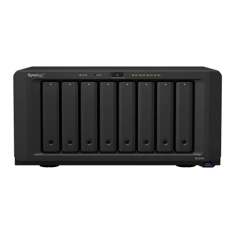 NAS SYNOLOGY, desktop, HDD x 8, capacitate maxima 128 TB, memorie RAM 4 GB, RJ-45 (Gigabit) x 4, porturi PCI-E3.0x8 | USB 3.0 x 4 | eSATA x 2, &quot;DS1819+&quot;