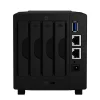 NAS SYNOLOGY, tower, HDD x 4, capacitate maxima 16 TB, memorie RAM 512 MB, RJ-45 (Gigabit) x 2, porturi USB 3.0 x 2, &quot;DS419slim&quot;