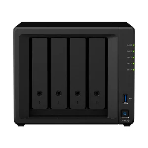 NAS SYNOLOGY, desktop, HDD x 4, capacitate maxima 108 TB, memorie RAM 4 GB, RJ-45 (Gigabit) x 2, porturi USB 3.0 x 2 | eSATA, &quot;DS920+&quot;