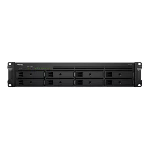 NAS SYNOLOGY, Rack, HDD x 8, capacitate maxima 128 TB, memorie RAM 2 GB, RJ-45 (Gigabit) x 4, porturi PCI-E2.0x8 | USB 3.0 x 2 | eSATA, &quot;RS1219+&quot;