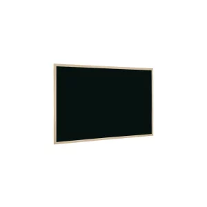 Tablă neagră cu ramă din lemn 40 x 30 cm