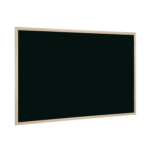 Tablă neagră cu ramă din lemn 80 x 60 cm